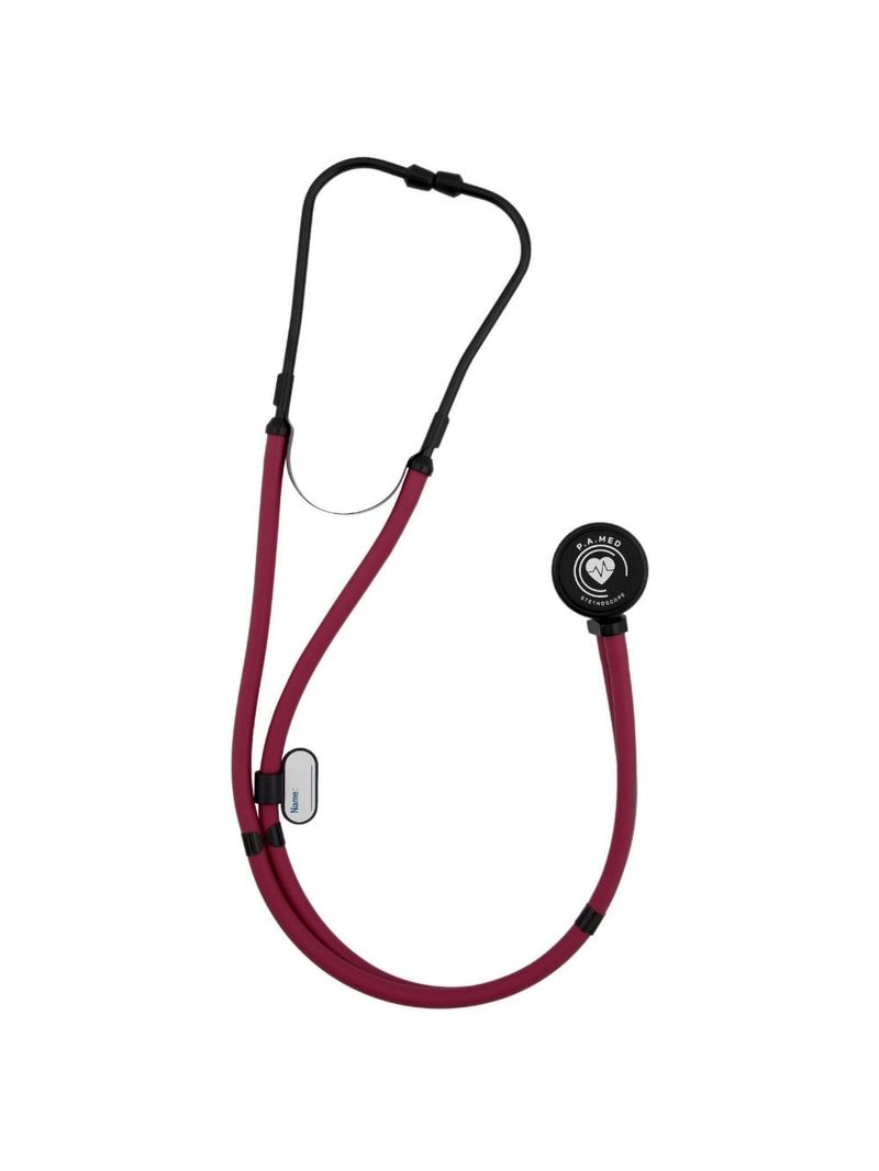 Estetoscópio Rappaport PA Med Vinho Black