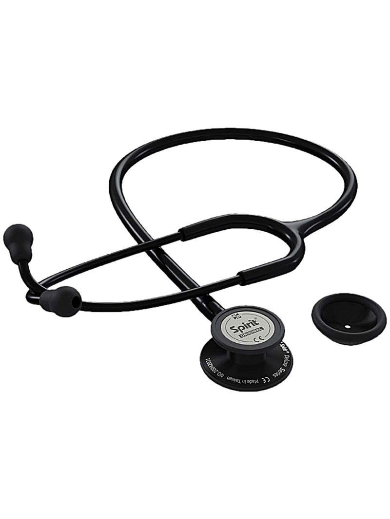 Estetoscópio Spirit MD III Pro Adulto e Pediátrico - Black Edition