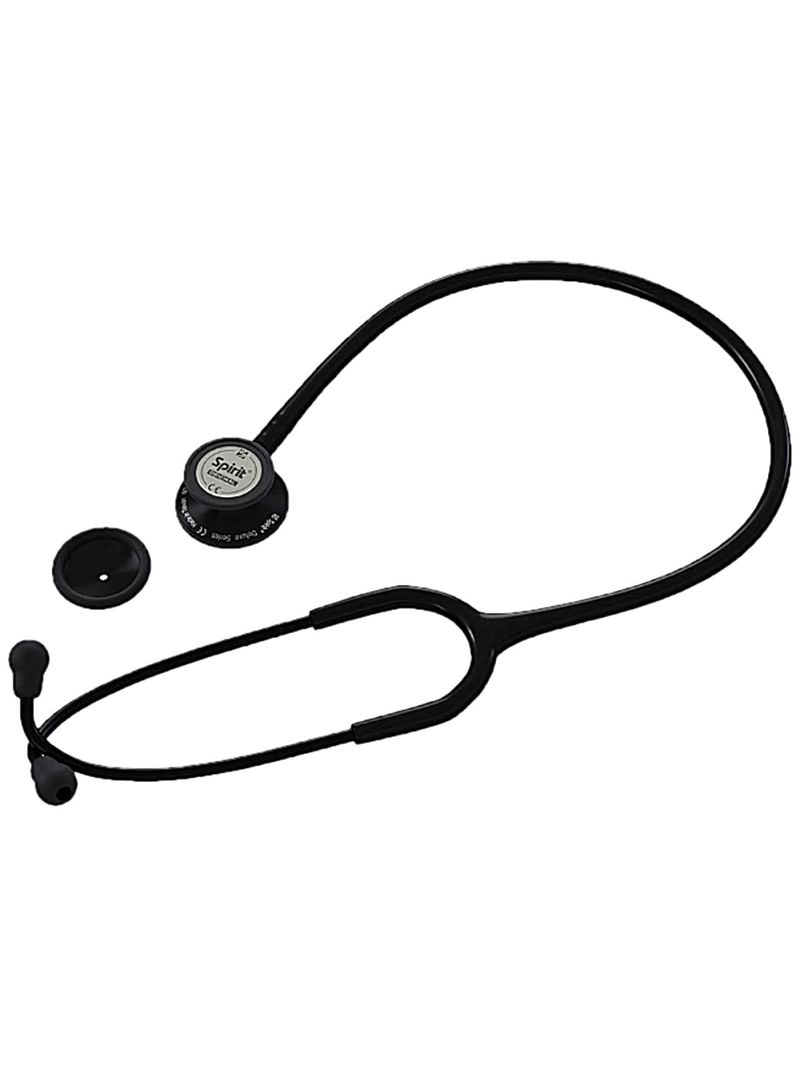 Estetoscópio Spirit MD III Pro Adulto e Pediátrico - Black Edition