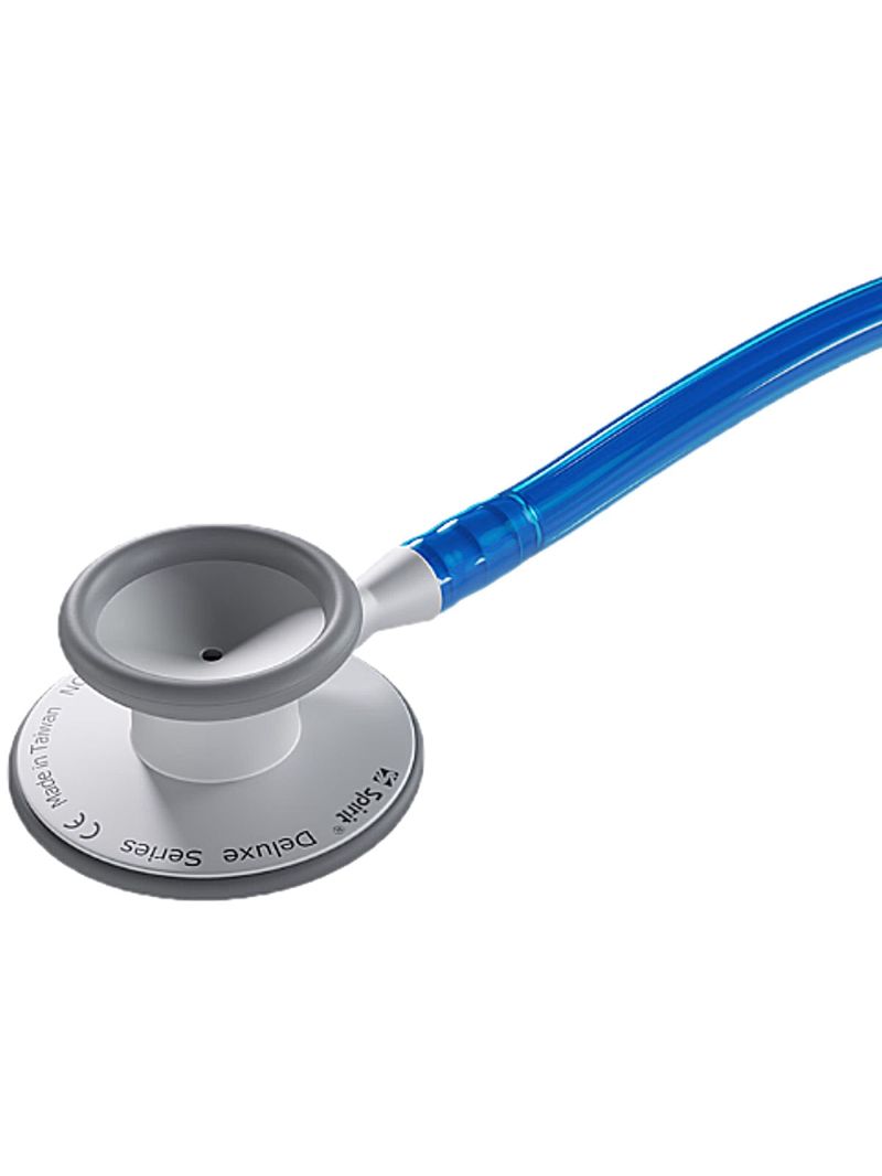 Estetoscópio Spirit MD Pro Lite Adulto - Azul Royal Transparente