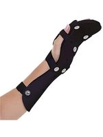 Tala Imobilizadora Punho Mãos Dedos Preta Esquerdo - unidade