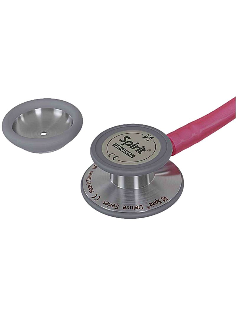 Estetoscópio Spirit MD III Pro Adulto e Pediátrico Rosa Perolizado