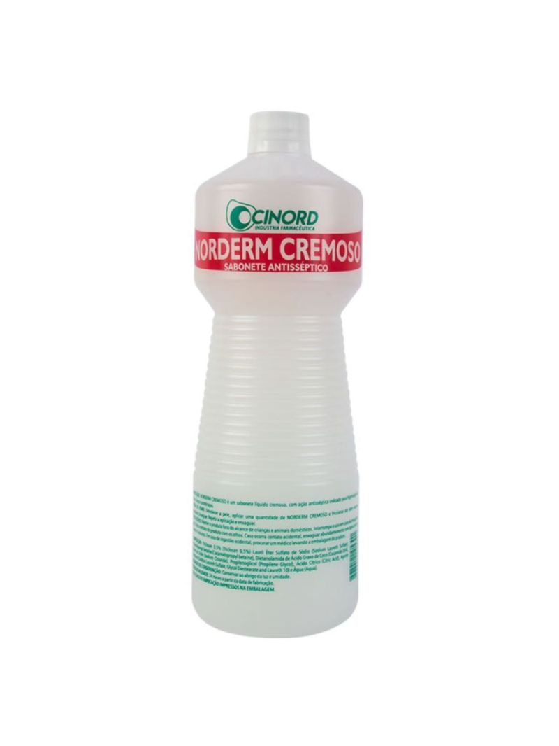 Sabonete Antisséptico Norderm Cremoso Cinord 1 Litro