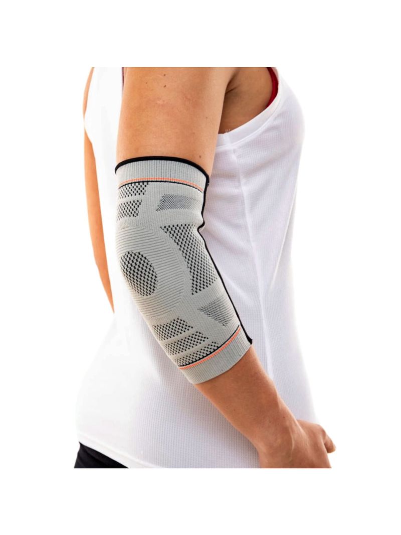 Protetor de Cotovelo N1 Sport Cinza - Tamanho G