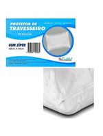Protetor Travesseiro PVC Siliconizado Ziper 50X70cm - unidade
