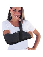 Tipoia Salvapé Estofada em Brim Preta Tamanho P - unidade