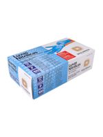 Luva Nitrílica Descartável Descarpack - Azul - Tamanho P - 100 Unidades