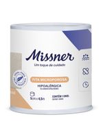Fita Microporosa Missner - Bege - 5cm x 10m