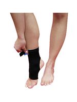 Tornozeleira Neoprene Panturrilha Semi-Ajustável Tam M - unidade