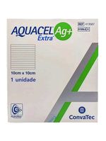 Curativo Aquacel AG+ Extra Convatec 413567 - 10 x 10 cm - unidade