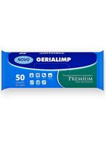 Toalha Umedecida Geriátrica Premium Gerialimp - Com 50 unidades