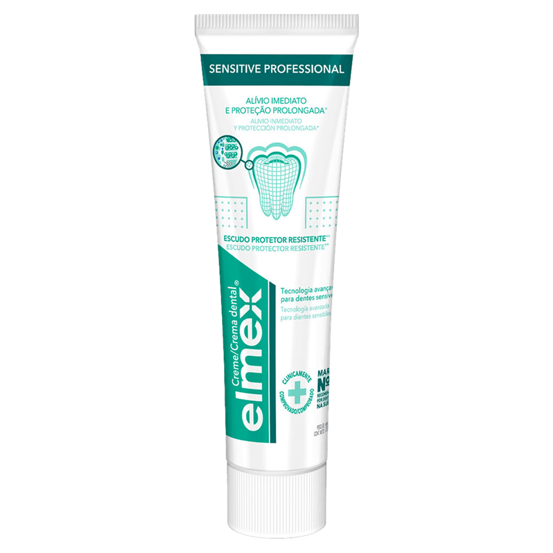 Creme Dental  Elmex Sensitive Professional Duo Pack 2 unidades - 110g cada