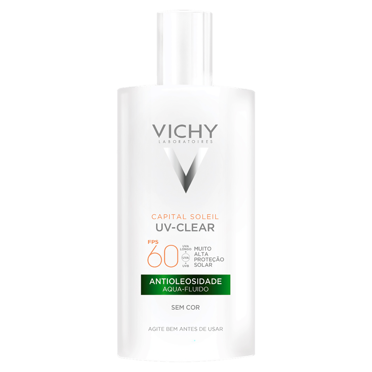 Protetor Solar Facial Aqua-Fluido Antioleosidade Vichy FPS 60 sem