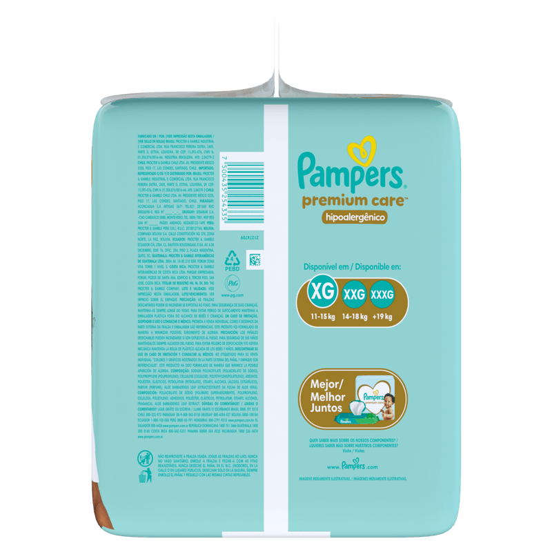 FRA PAMPERS PREMIUM CARE XG 88UN