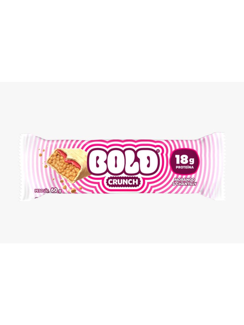 Bold Crunch Morango & Chantilly Bold Snacks 60g