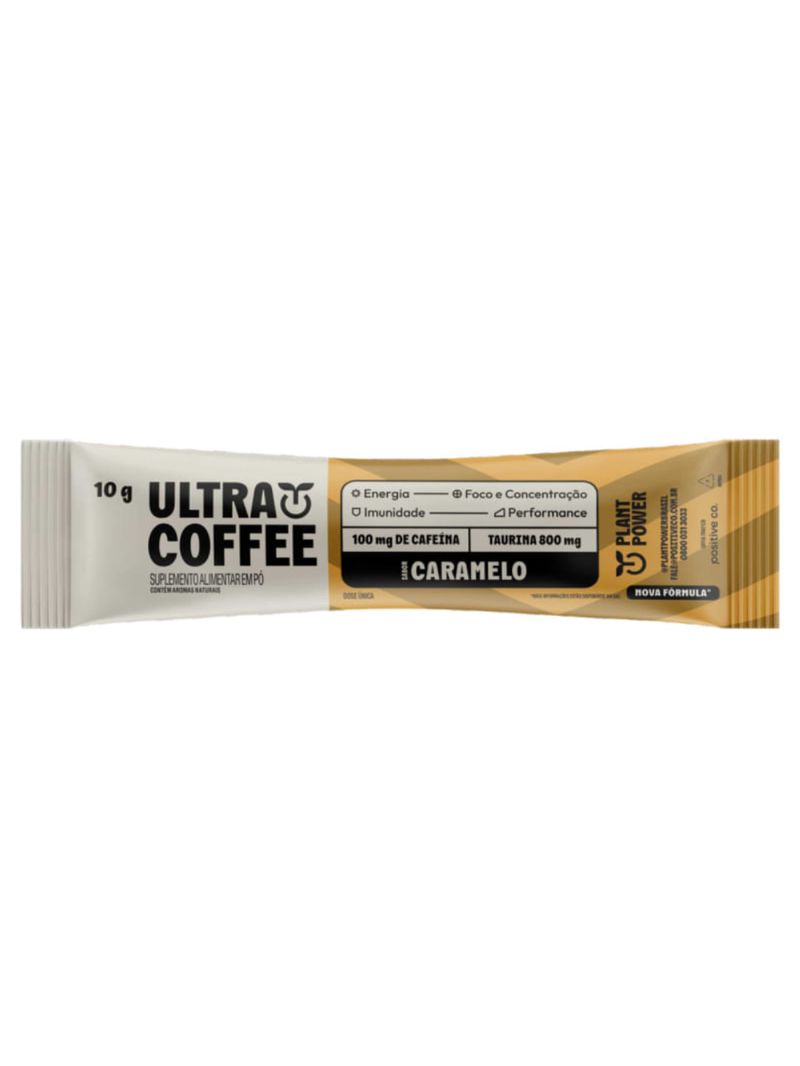 Ultracoffee Caramelo Plant Power 10g