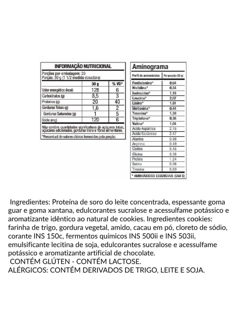 100% Whey Cookies FTW 900g
