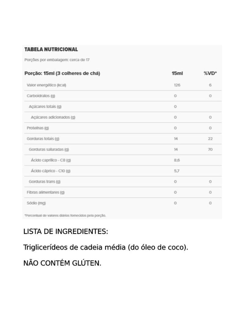 MCT Lift Essential Nutrition 250ml