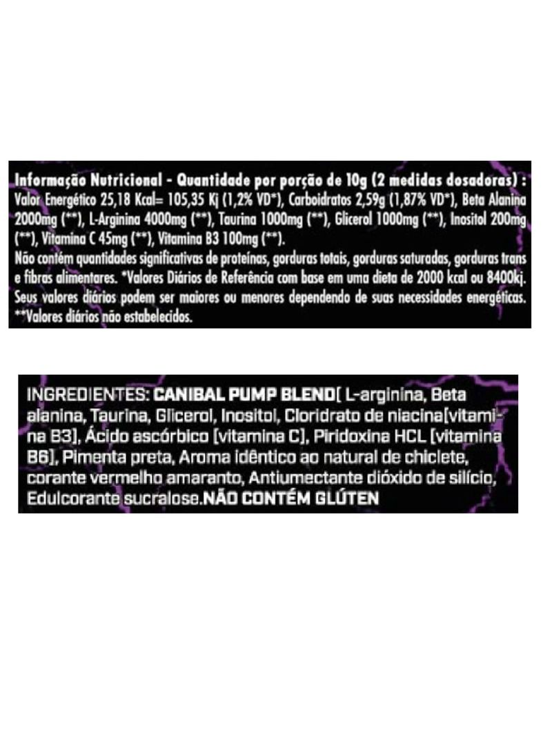 The Pumpfather Chiclete Canibal Inc 10g