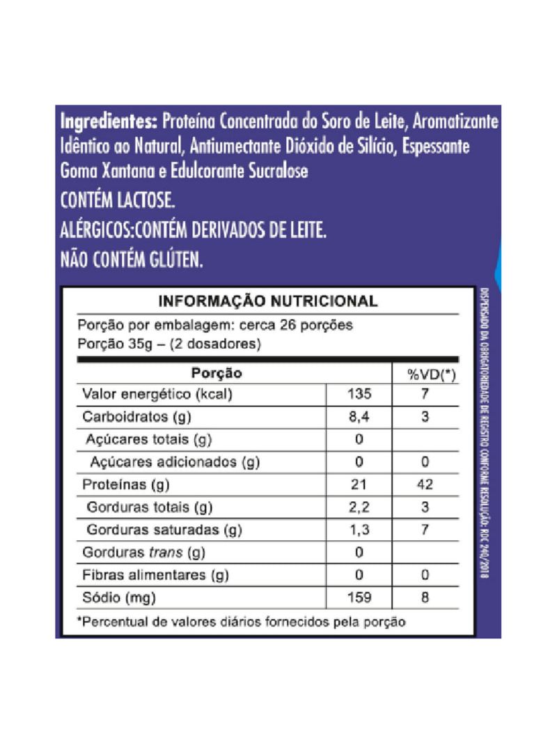 Gods Whey 100% Baunilha Pouch Canibal Inc 900g