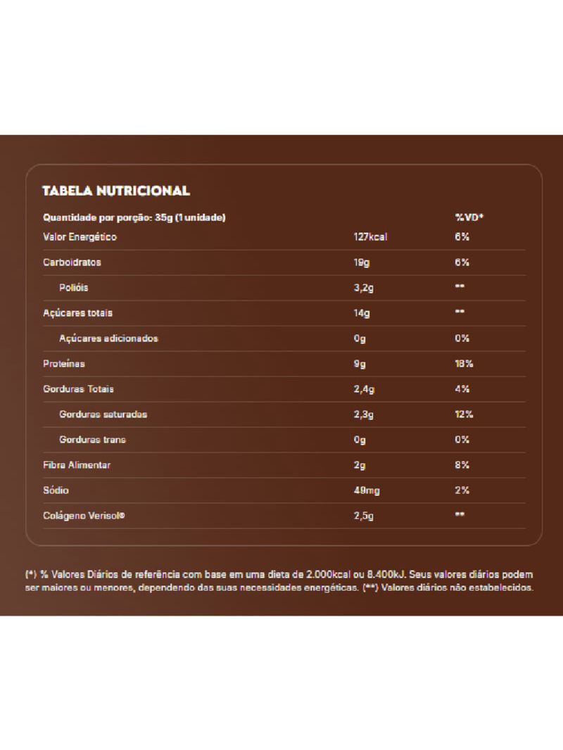 True Protein Bar Chocolate Meio Amargo True Source 35g