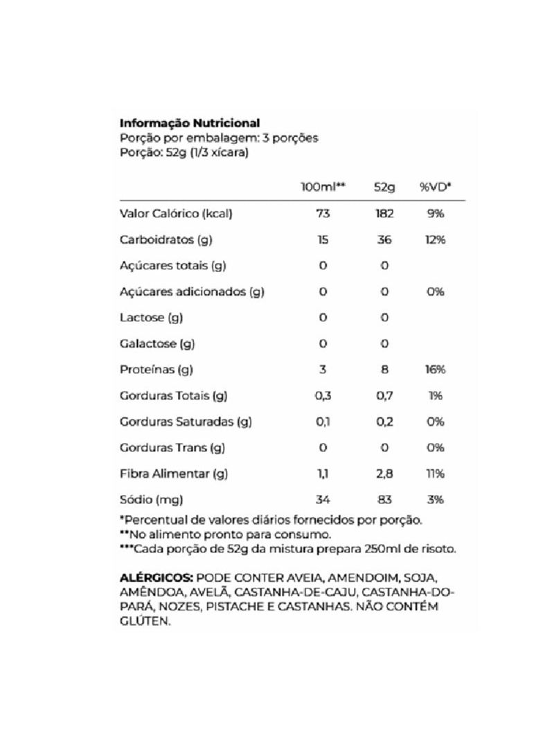 Risoto Da Colmeia Com Frango Desfiado e Abóbora Mexidona 155g
