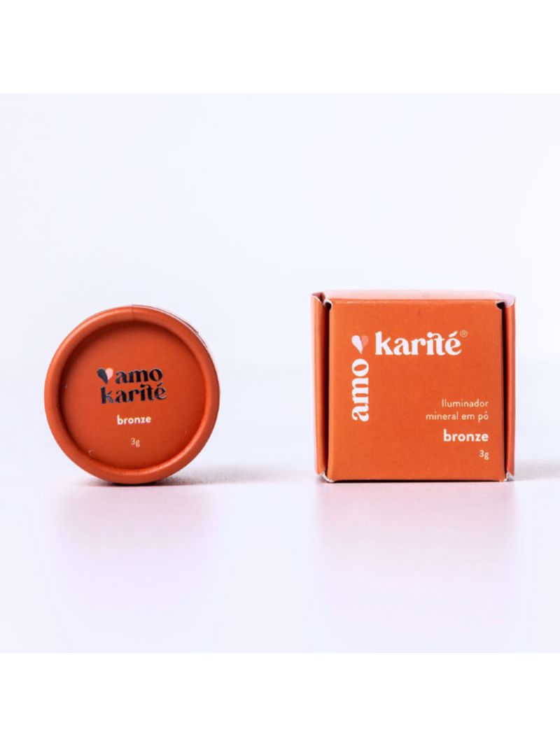 Iluminador Mineral em Pó Bronze Amokarité 3g