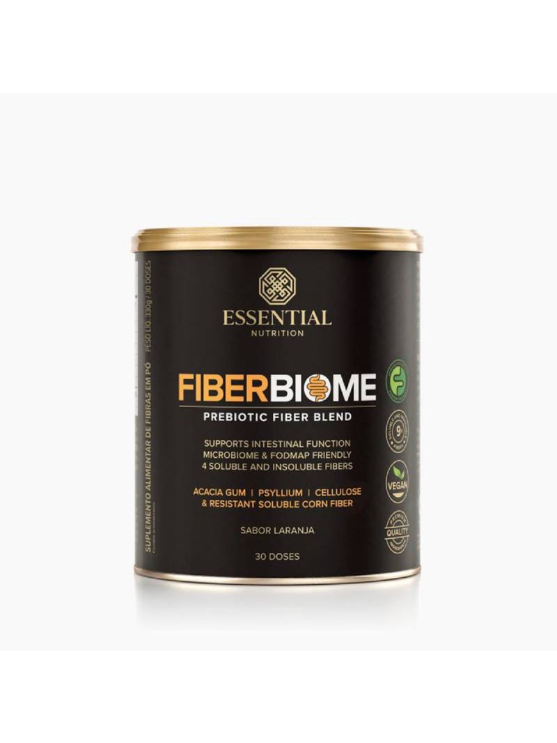 Fiber Biome Laranja Essential Nutrition 330g