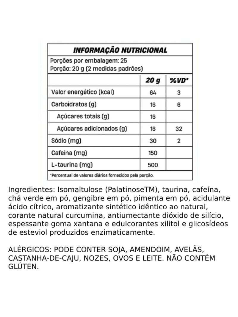 Exquenta Pré Treino Tropical Muke Mais Mu Performace 300g