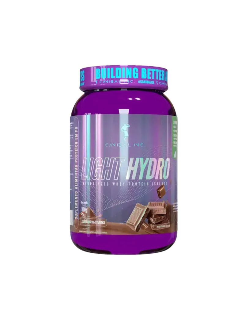 Light Hydro Chocolate Belga Canibal Inc 900g