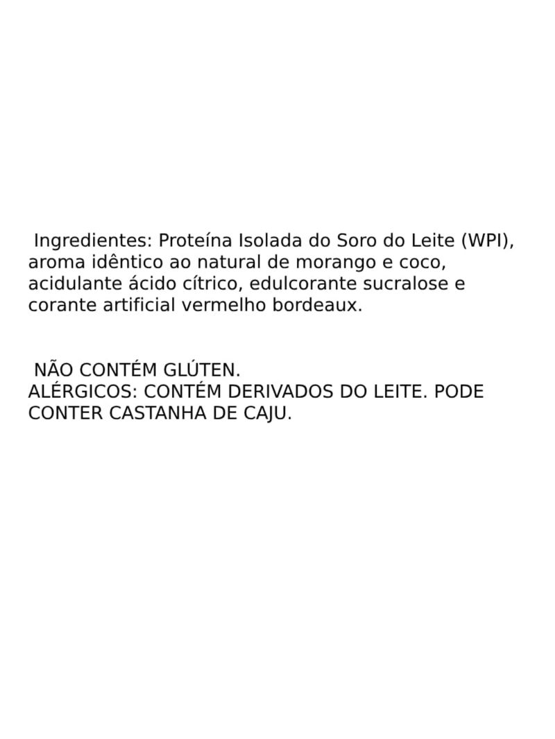 Light Iso Morango com Coco Canibal Inc 900g