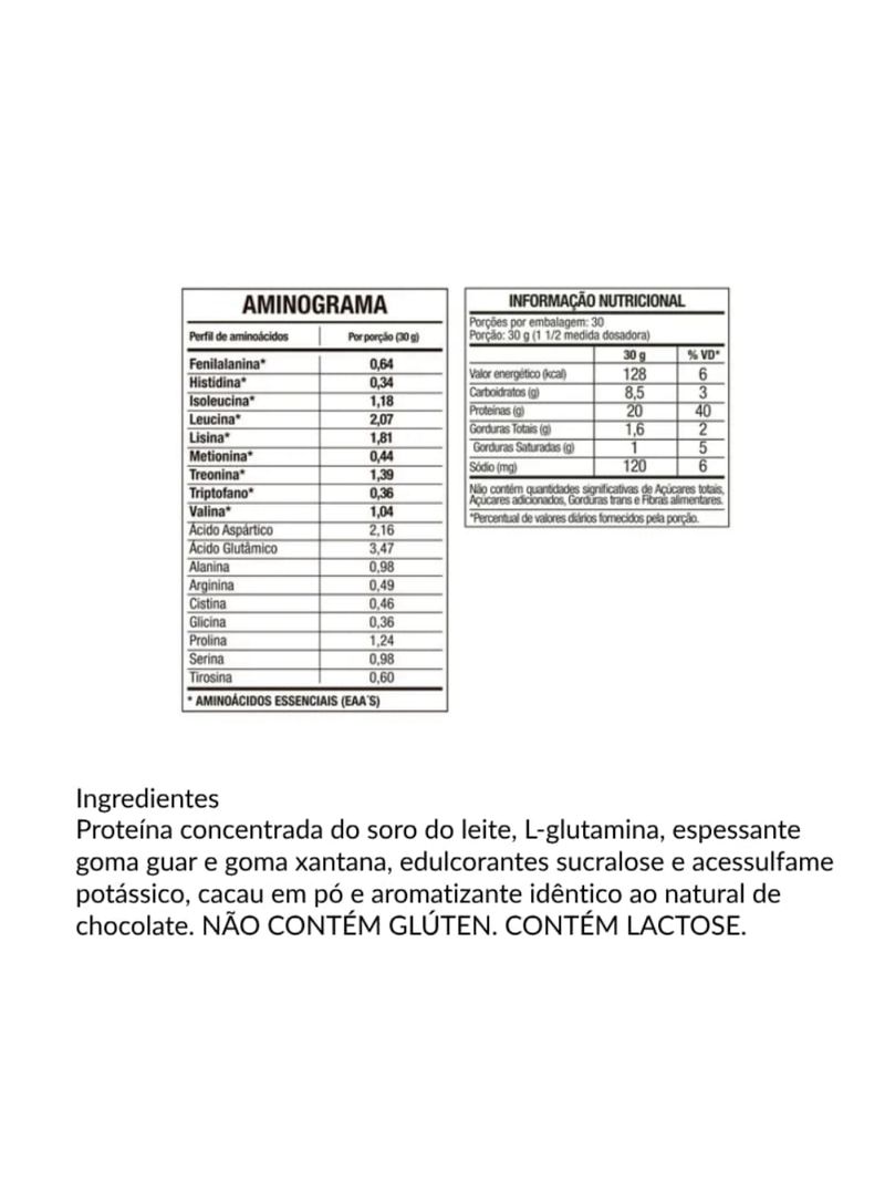 100% Whey Chocolate FTW 900g