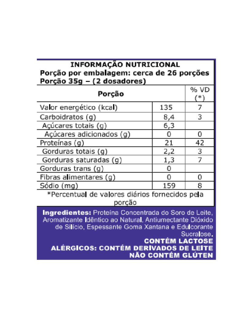 Gods Whey 100% Baunilha Canibal Inc 900g