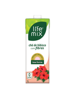 Chá De Hibisco Com Fibras Life Mix 1L