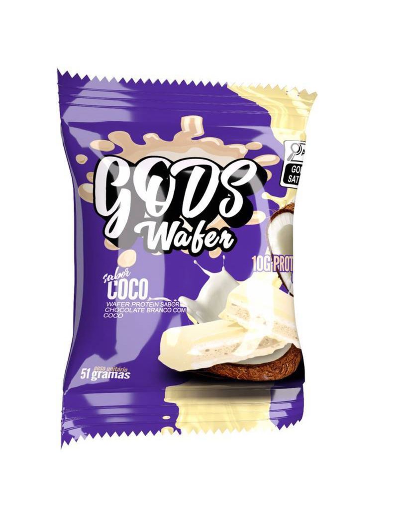 Gods Wafer Coco Canibal Inc 51g