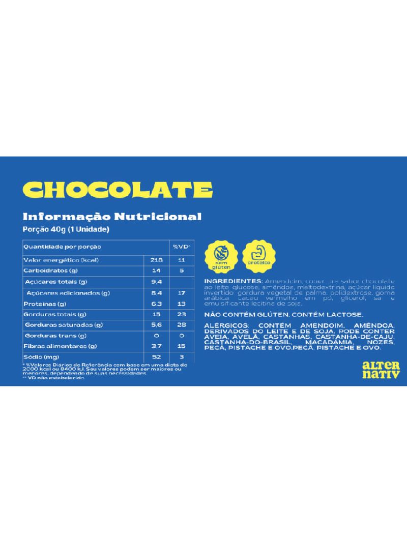 Altnuts Chocolate Alternativ 40g