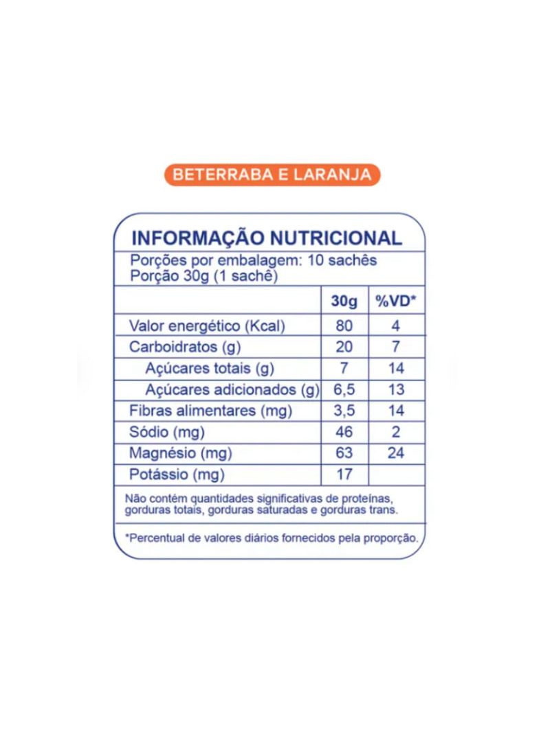 BT Gel Laranja Beterraba Dobro 30g