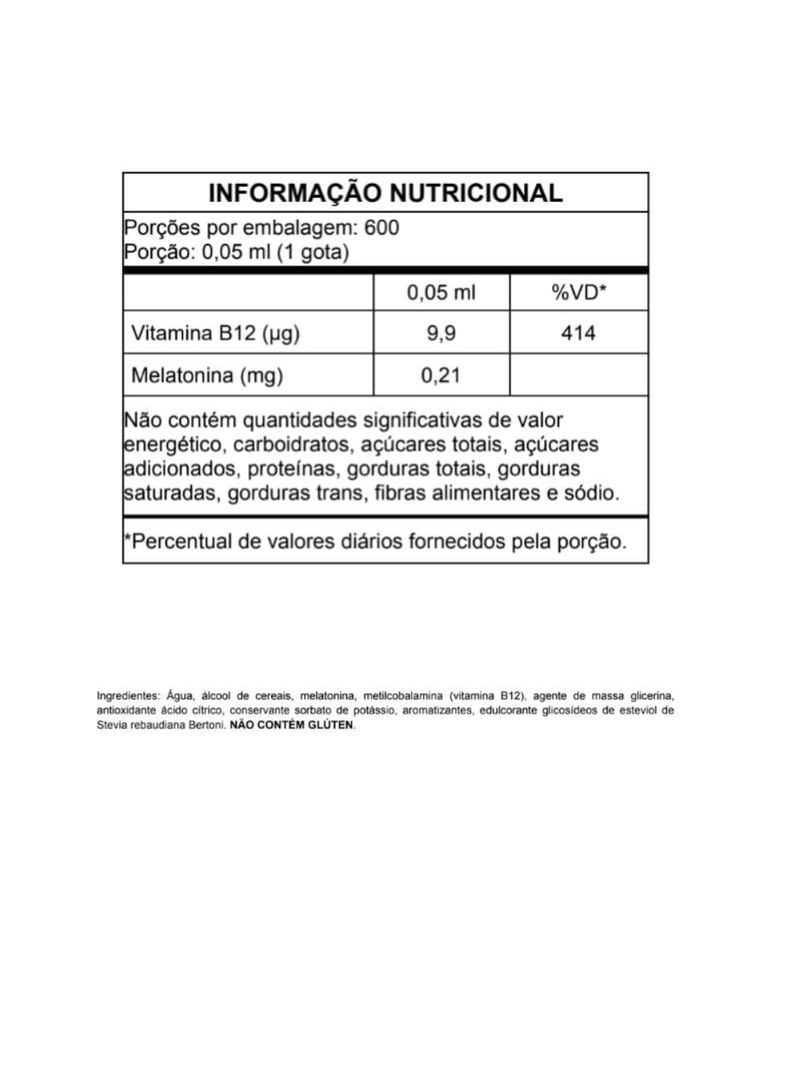 Melatonina Complex Cromo Bem Estar 30ml