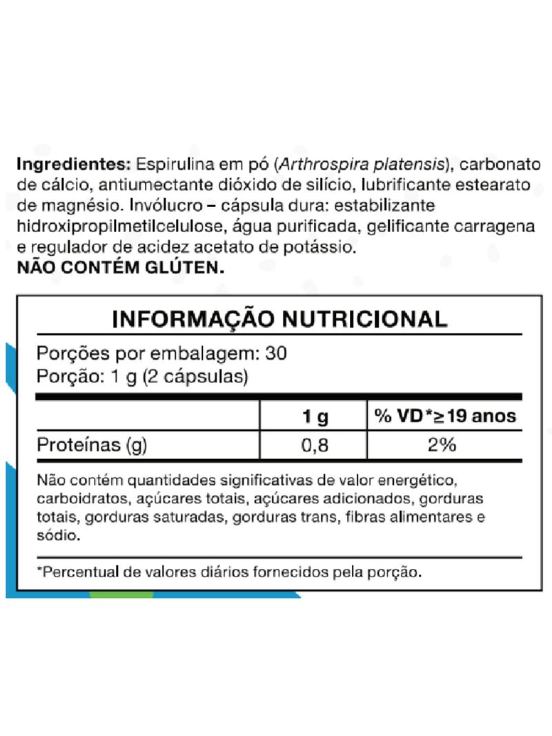 Espirulina Bioroots 60Cáps
