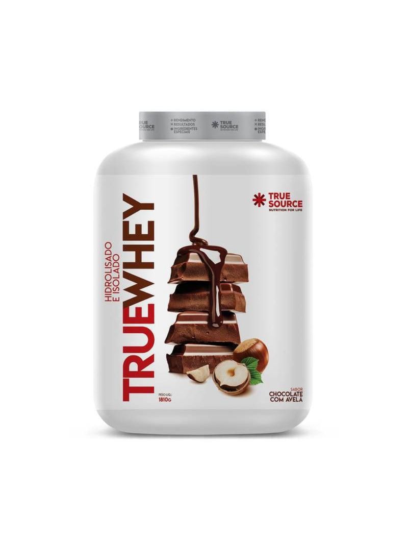 Whey Chocolate com Avelã True Source 1810g