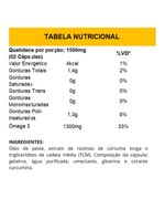 Curcuma + Ômega Lipossomal True Source 120 cápsulas