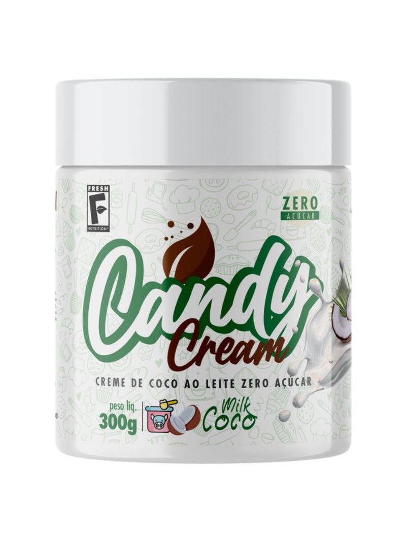 Creme Zero Açúcar Coco Fresh Nutrition 300g