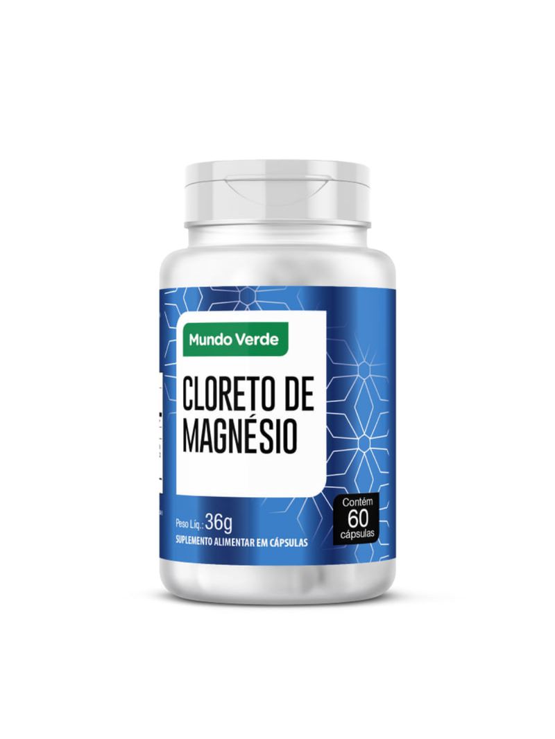 Cloreto de Magnésio Mundo Verde 60 caps