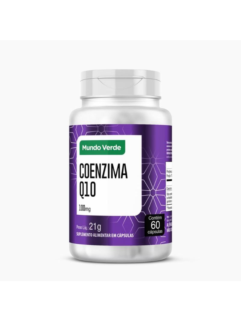 Coenzima Q10 60 caps Mundo Verde