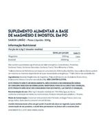 Magnesio + Inositol Relief  Limão Siciliano True Source  300g