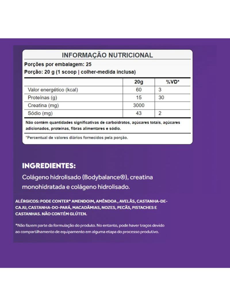 Collagen Pro Body Support  Neutro Puravida 500g
