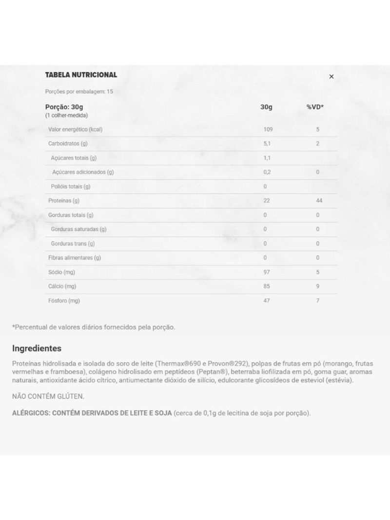 Red Berry Whey Essential Nutrition 450g