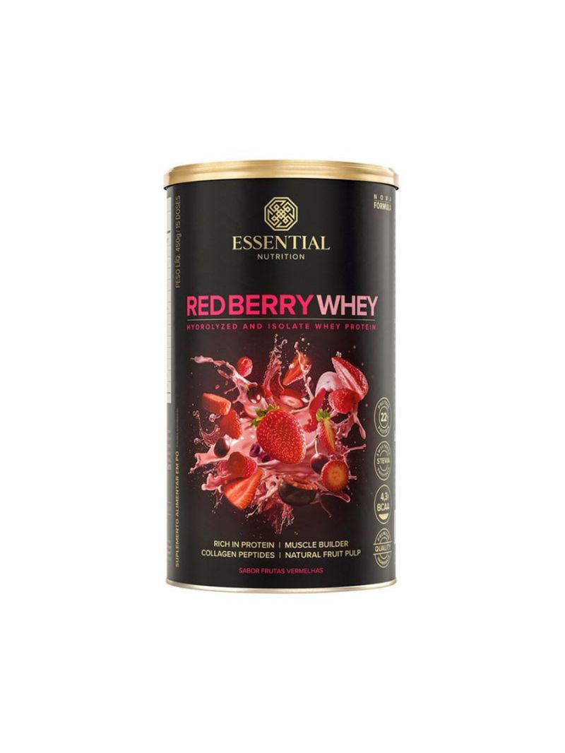 Red Berry Whey Essential Nutrition 450g