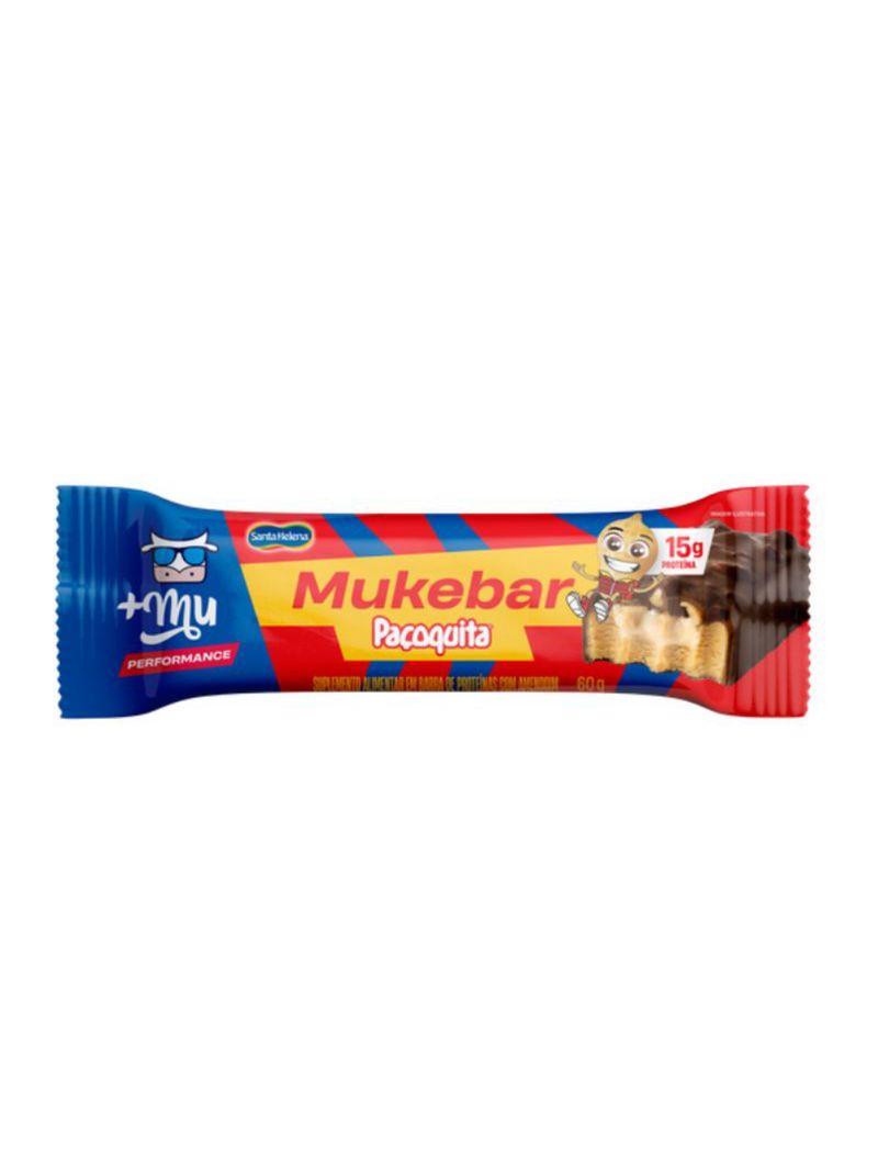 Mukebar Paçoquita Mais Mu 60g