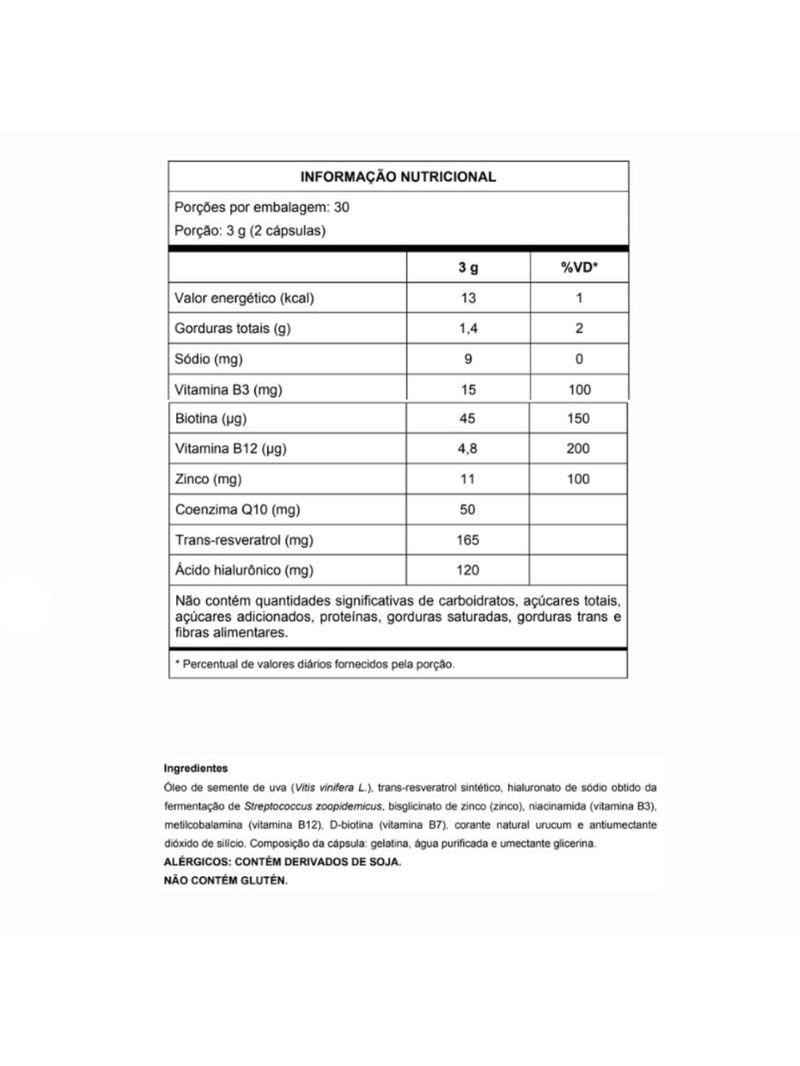 Resveratrol Plus Vitafor 60caps